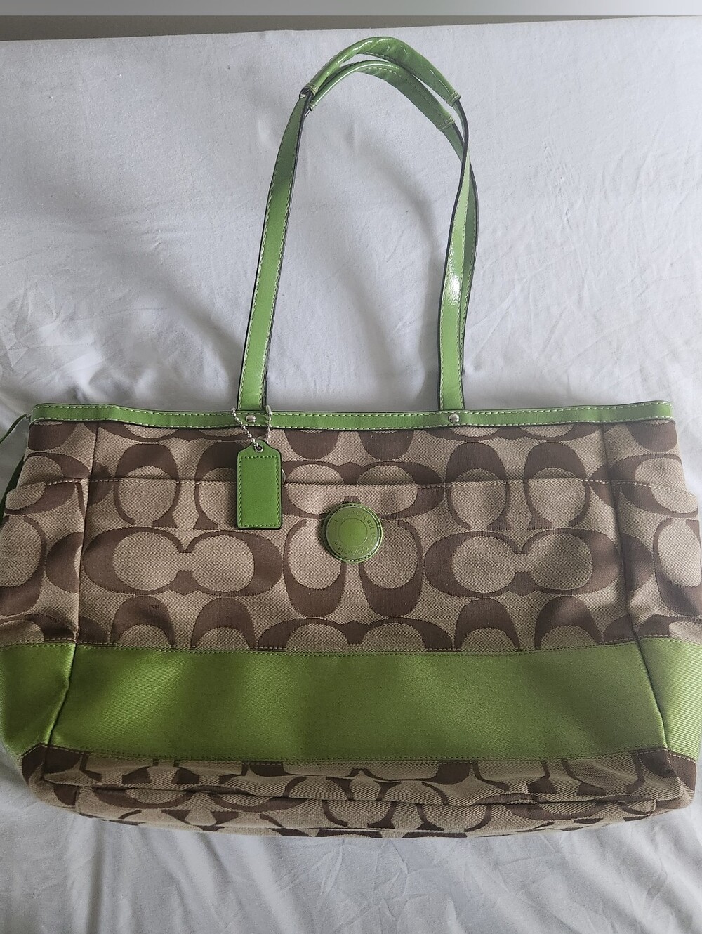 Vintage Coach Tote Bag